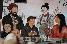 Together in the Yukon - Mini Art Print