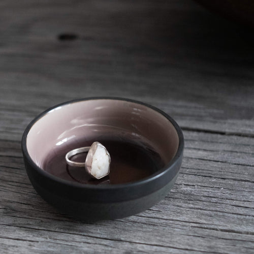 River Soul — Handcrafted Silver Ring with Kluane Stone